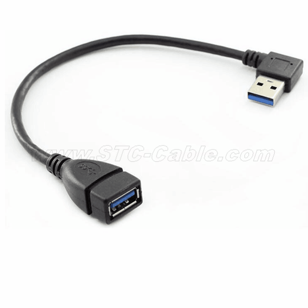 Right Angle USB3.0 Extension cable 20cm