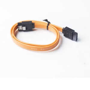 SATA Cable Compatible with SATA III, II, I SATA 3.0 & 2.0 Cables Hard Disk t Data Cord for HDD SSD yellow