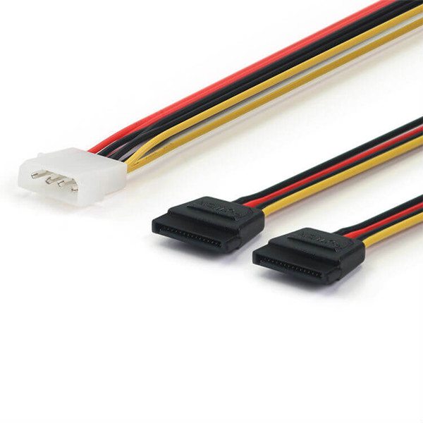 SATA Power Cable Splitter Y Hard Drive Cables 15CM