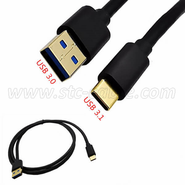 USB 3.1 Type-C to USB 3.0 Type A Charging Data Cable