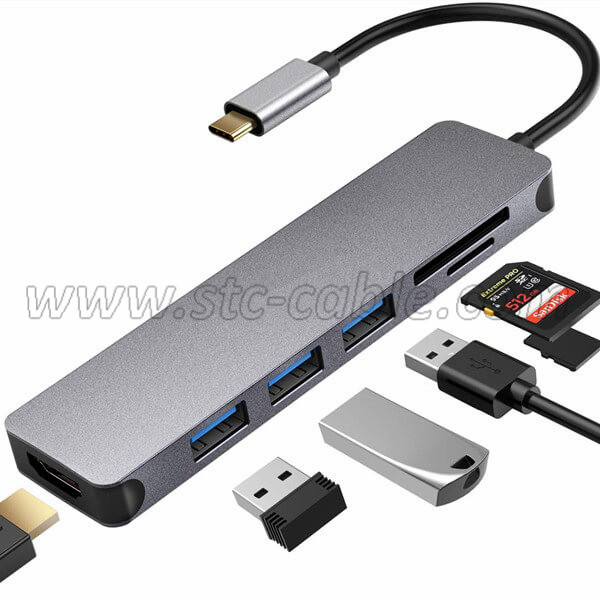 USB C Hub Multiport Adapter