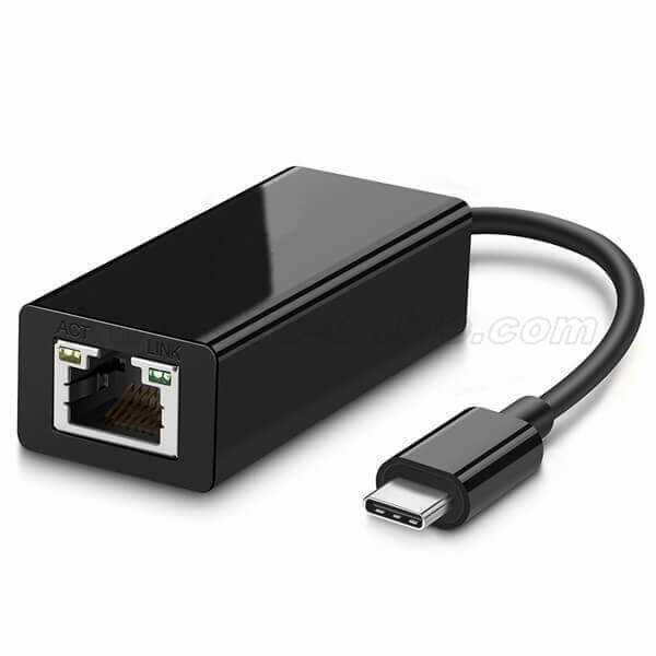 USB C Network Adapter USB-C to 10 100 1000 Gigabit Ethernet LAN Adapter