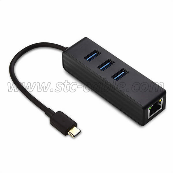 USB C to Ethernet Hub