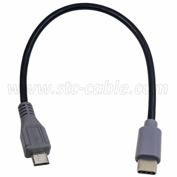 USB C to Micro USB OTG Cable