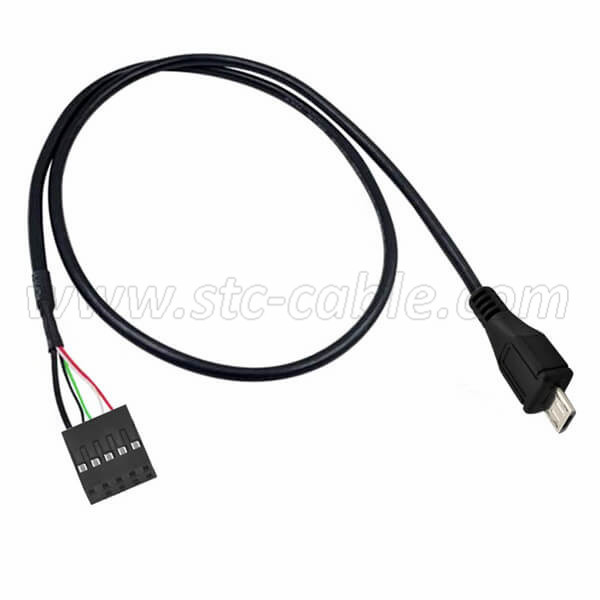 USB Header to micro USB Dupont Cable