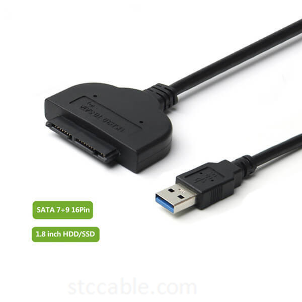 USB 3.0 to Micro SATA 16 Pin SSD Adapter Cable SATA III 