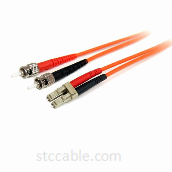 Fiber Optic Cable – Multimode Duplex 62.5/125 – LSZH – LC/ST – 3 m