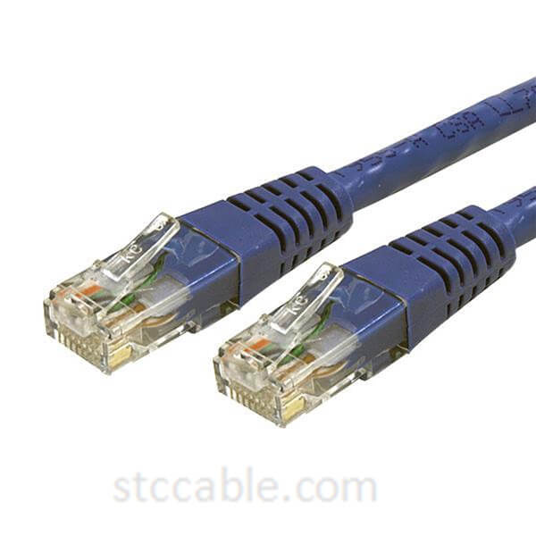 1 ft (0.3m) Molded Blue Cat 6 Cables