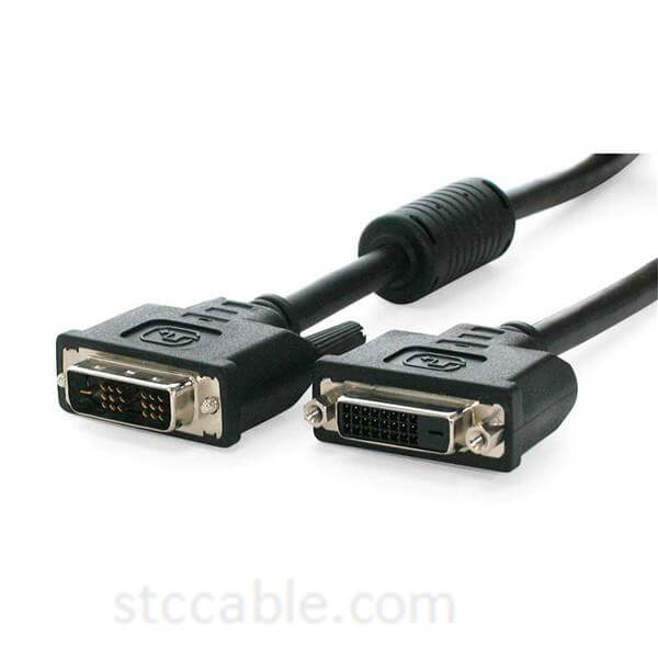10 ft DVI-D Single Link Monitor Extension Cable – male to female