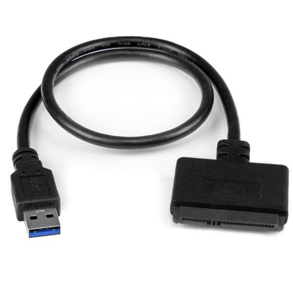 USB 3.0 to 2.5″SATA III Hard Drive Adapter Cable w UASP – SATA to USB 3.0 Converter for SSD HDD