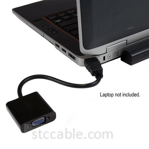 HDMI to VGA Adapter Converter for Desktop PC  Laptop  Ultrabook – 1920×1080