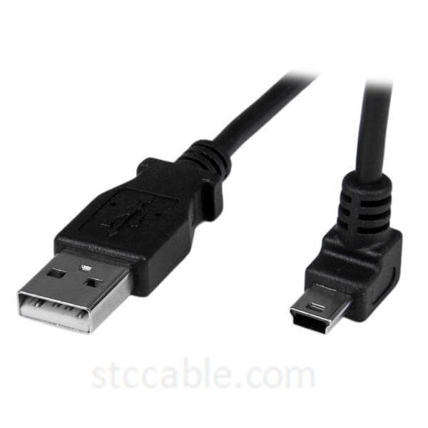 0.5m Mini USB Cable – A to Up Angle Mini B