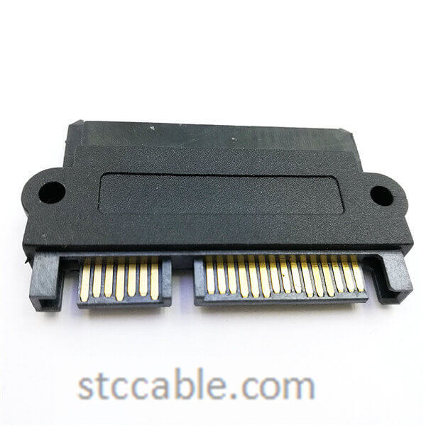 SAS 22 Pin to 7 Pin + 15 Pin SATA Hard Disk Drive Raid Adapter with 15 Pin Power Port