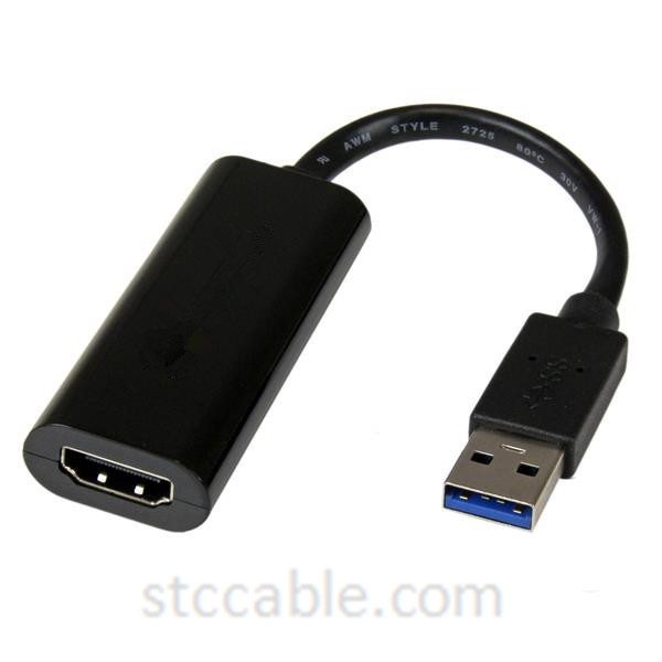 Slim USB 3.0 to HDMI External Video Card Multi Monitor Adapter – 1920×1200  1080p