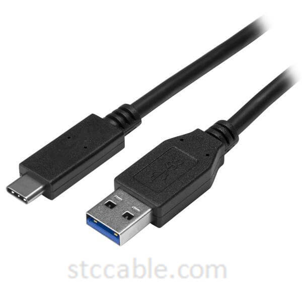 USB-C to USB-A Cable – Male to Male – 1m (3ft) – USB 3.1 (10Gbps)