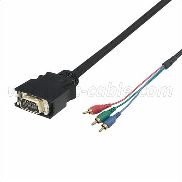 scsi 14p to 3rca cables