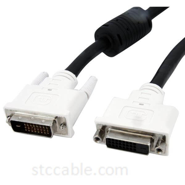 10 ft DVI-D Dual Link Monitor Extension Cable – male to female