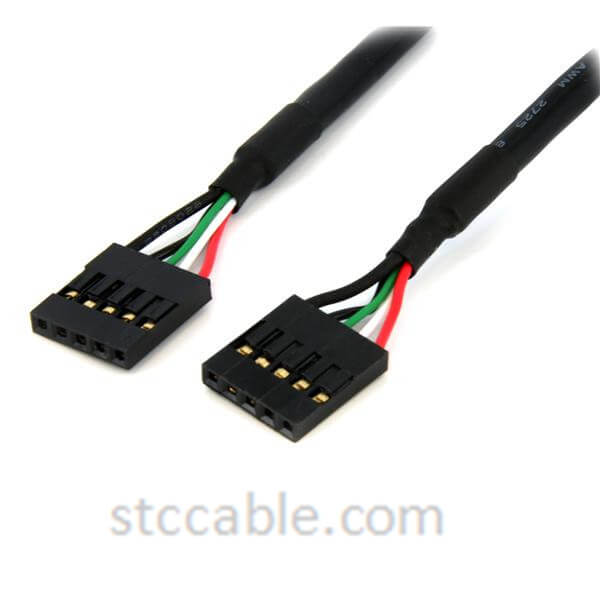 24in Internal 5 pin USB IDC Motherboard Header Cable Female to female