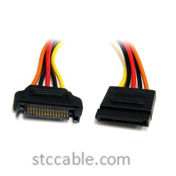 12in 15 pin SATA Power Extension Cable