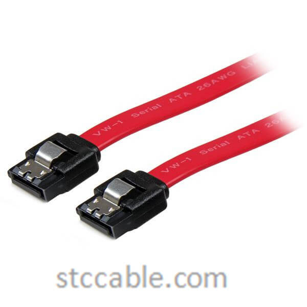 6in Latching SATA Cable