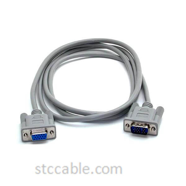 10 ft VGA Monitor Extension Cable – HD15 male to female