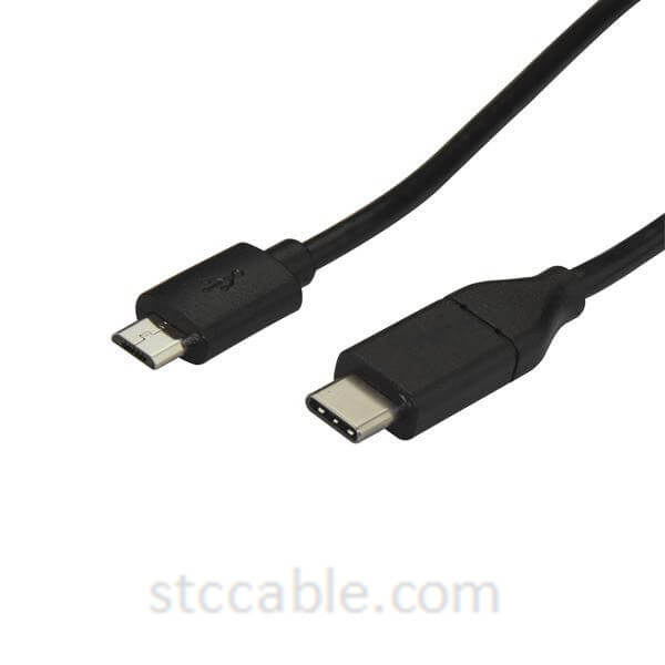 USB-C to Micro-B Cable – Male to Male – 2 m (6 ft.) – USB 2.0