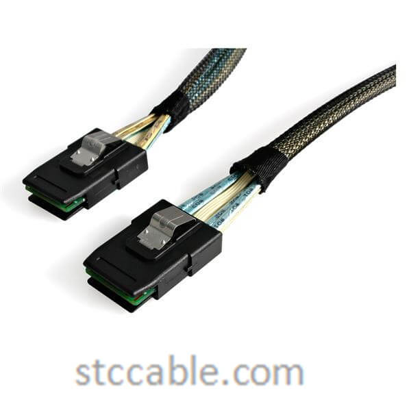 50cm Internal Mini-SAS Cable SFF-8087 To SFF-8087 w Sidebands