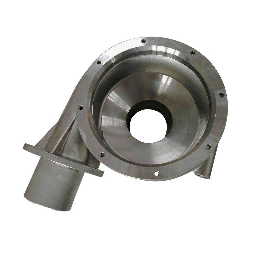 stainless steel machined pump housing