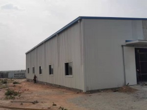 Tanzania prefab warehouse for sale steel structure shed construction