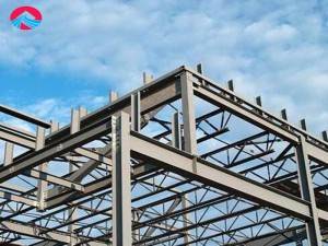 2021 Gable Frame Light Metal Prefabricated Industrial Steel Structure Warehouse Building