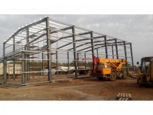 High quality prefabricated steel structure cold storage in Sudan