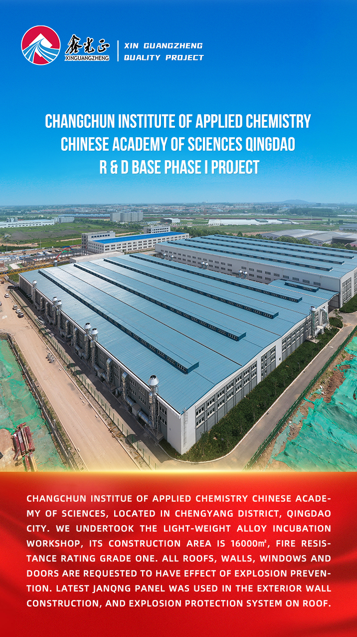 CHANGCHUN INSTITUTE OF APPLIED CHEMISTRYCHINESE ACADEMY OF SCIENCES QINGDAO RED BASE PHASE PROJECT