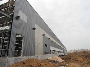 Cheap prefabricated steel structure building metal frame warehouse
