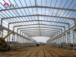 China cheap prefab metal frame light prefabricated steel warehouse Structure workshop building factory shed construction drawing