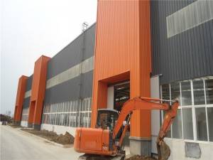 Long-span Portable Metal Steel Frame Warehouse