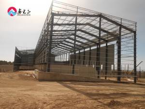 Xinguangzheng Disseny modern Marc prefabricat Estructura d'acer lleugera extraïble Edifici de magatzem