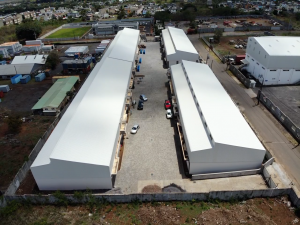 High reputation Prefabricated Construction -
 Mauritius steel structure warehouse prefab buildings for sale – Xinguangzheng