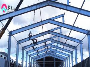 new completed steel structure warehouse in Mauritius