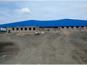 Low cost pre engineering steel structure cold storage in Uzbekistan