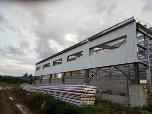 Prefabricated poultry farm house design broiler house
