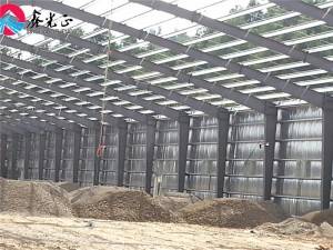 prefabricated steel structure bread factory