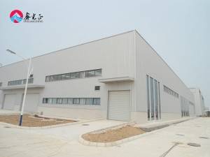 Environmental Protection Gable Frame Light Metal Custom Design Prefabricated Steel Structure Workhouse Shed