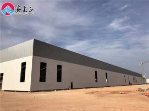 Industrial prefabricated steel structure workshop shed factory building