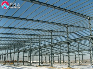 Prefab Structural Steel Frame Warehouse Construction Building