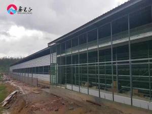 Xinguangzheng High Quality and Excellent Design Prefab Chicken House Prefabricated Farm Poultry House Garage Steel Structure Building