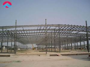 2021 Gable Frame Light Metal Prefabricated Industrial Steel Structure Warehouse Building