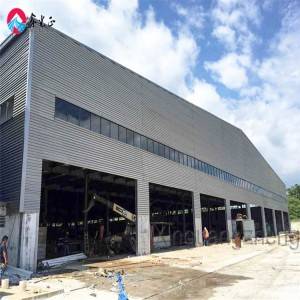 Hot sales steel structure warehouse prefab metal shed