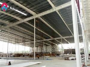 long span structural steel warehouse prefab houses