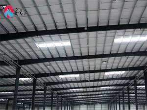 Hisense large span steel warehouse prefab steel warehouse