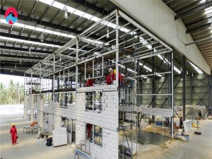 prefabricated industrial steel structure workshop